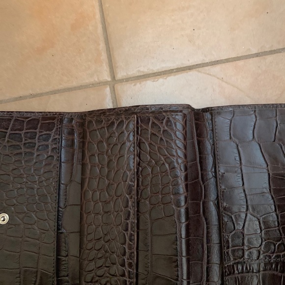 I. santi Mens Leather Wallet Brand New - Picture 3 of 8